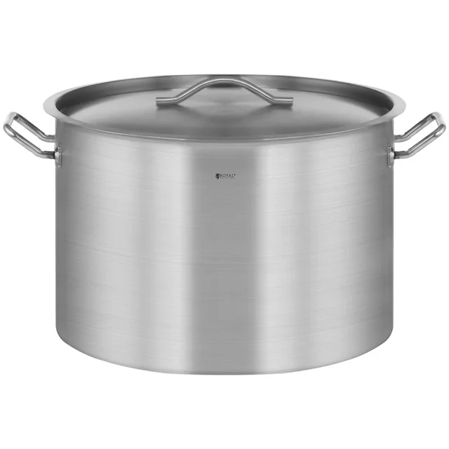 Pentola 106L in acciaio inox con coperchio | RCST-113E3-S