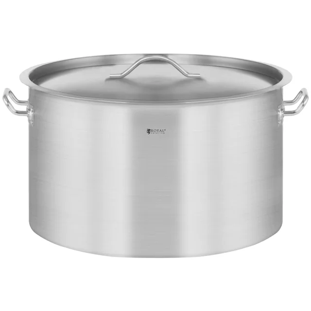 Pentola 44L in acciaio inox con coperchio | RCST-44E3-S