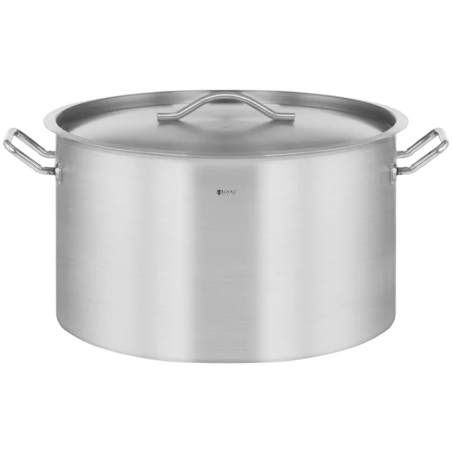 Pentola 59L in acciaio inox con coperchio | RCST-58E3-S