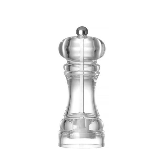 Pepper and salt mill - transparent 180mm pepper mill