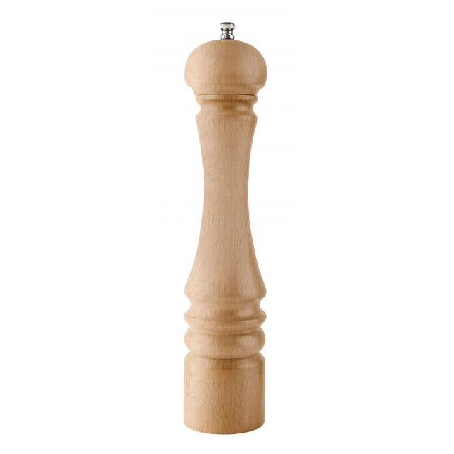 Pepper grinder, light wood - (H) 310 mm, ceramic grinding mechanism