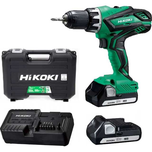 Perceuse/visseuse Hikoki DS18DJL WCZ 18 V 2 x batterie 1.5 Ah