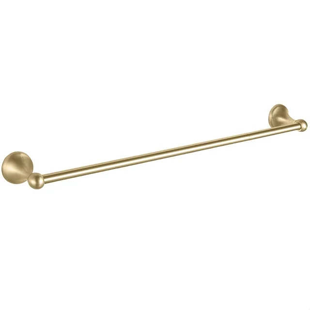 Percha de baño monobrazo 332870 ORO CEPILLADO