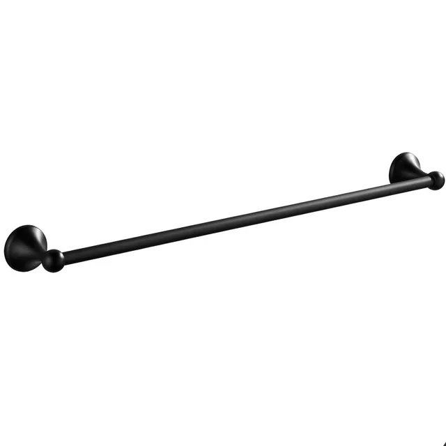 Percha de baño monobrazo 332870A Negro