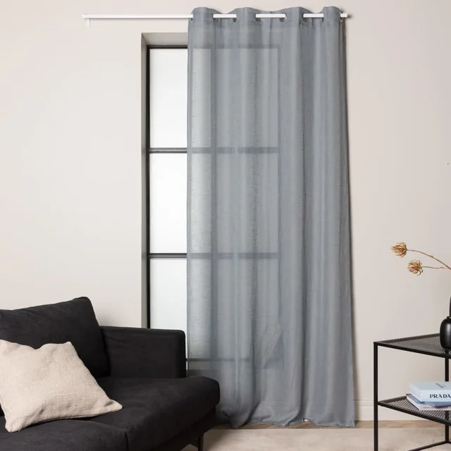 Perdeau Venture Home Kaya, 240x140 cm, poliester, gri deschis