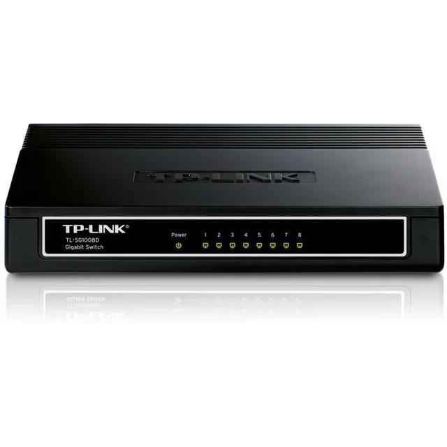 Перемикач 8 портів 4000 MAC 16 Гбіт/с TP-Link - TL-SG1008D