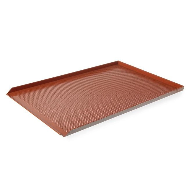 Perforated baking tray 3 edges