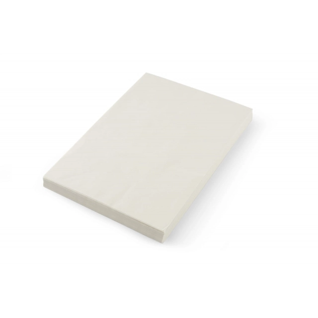 Pergamenový papír na hranolky, 26,3 x 38 cm, béžový