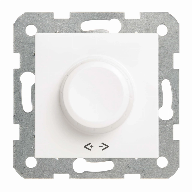 Περιστροφικός ροοστάτης RC 400W για λαμπτήρες φθορισμού Viko Panasonic Karre, λευκό