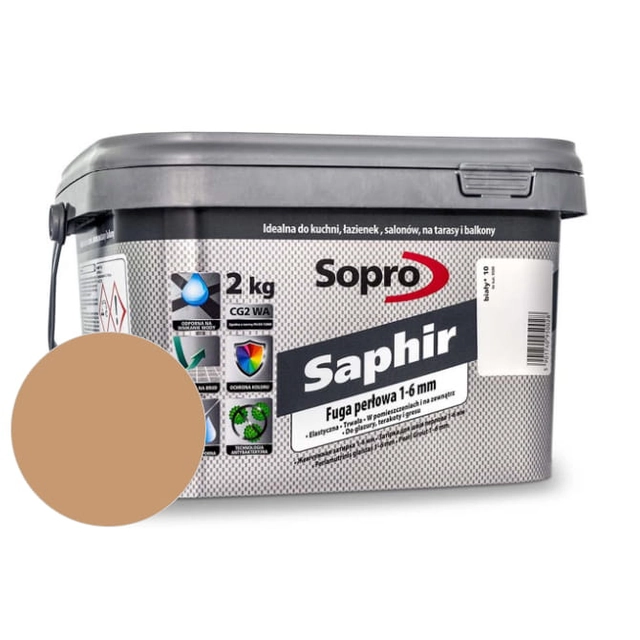 Perlmörtel 1-6 mm Sopro Saphir Karamell (38) 2 kg