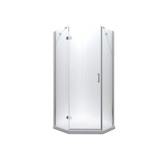 Pětiúhelníková sprchová kabina Besco Viva 90 vlevo - další 5% SLEVA s kódem BESCO5