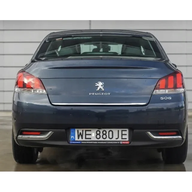 Peugeot 508 Sedan Chrome strip Chrome-plated on the flap