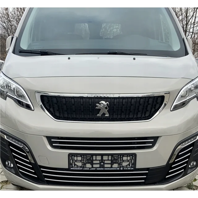 Peugeot EXPERT - CHROME GRILL Strips Bufer Dummy