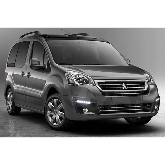 Peugeot Partner Tepee - Chrómové lišty Chrome Grill Dummy Bumper Tuning