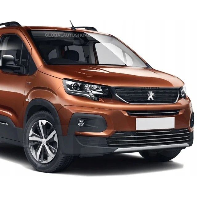 Peugeot Rifter – chromuotos juostelės chromuotos grotelės manekeno buferio derinimas