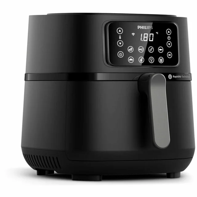 Philips forrólevegős olajsütő HD9285/93 Fekete ezüst 2000 W 1,4 Kg 7,2 L