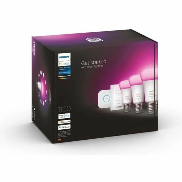 Philips Kit de démarrage ampoule LED E27 Blanc F 9 W E27 806 lm (6500 K)