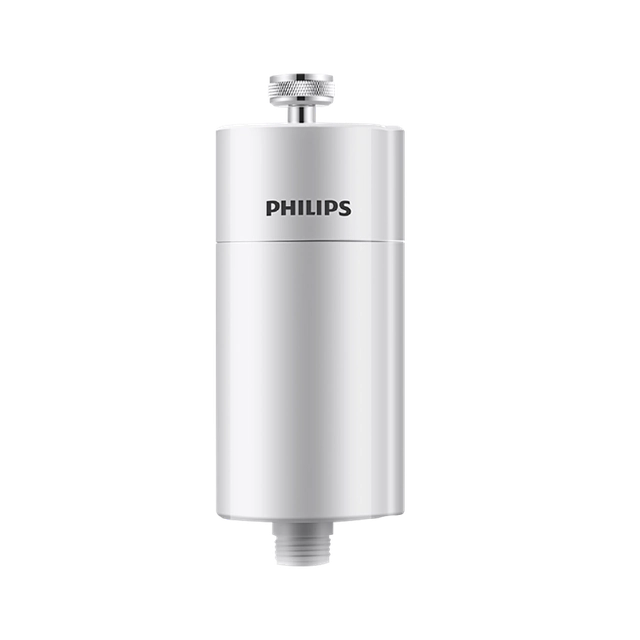 Philips shower filter AWP1775, flow 8 l / min, ivory white