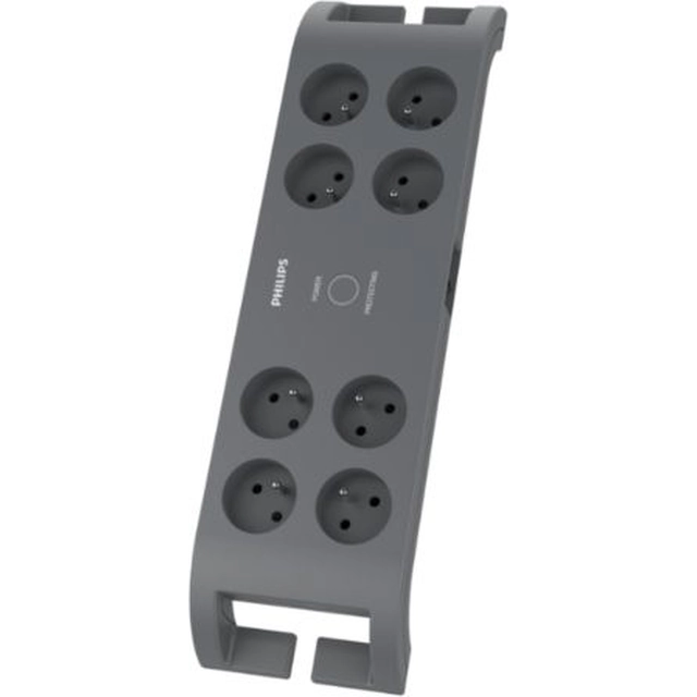 Philips surge protection power strip 8 sockets 2 m gray (SPN3180A/60)