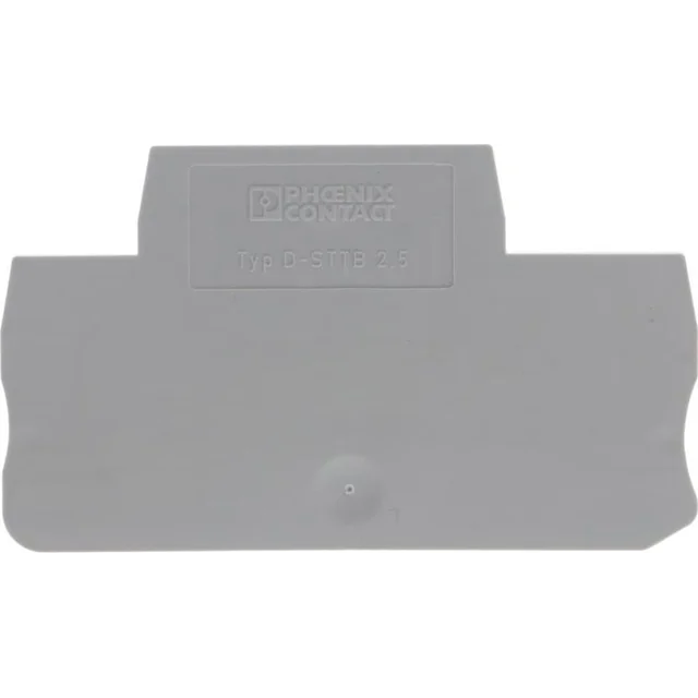 Phoenix Contact Closing cover 67,5x2,2x47,5 mm gray D-STTB 2,5 3030459