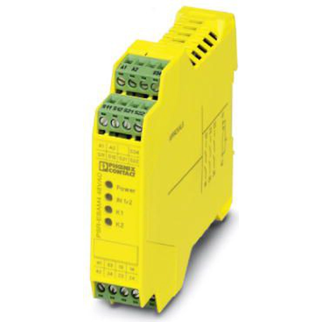 Phoenix Contact -turvarele 3Z 1R 230V AC/DC hätäpysäytys ja ovi SIL3 PSR-SCP-230UC/ESAM4/3X1/1X2/ (2901428)