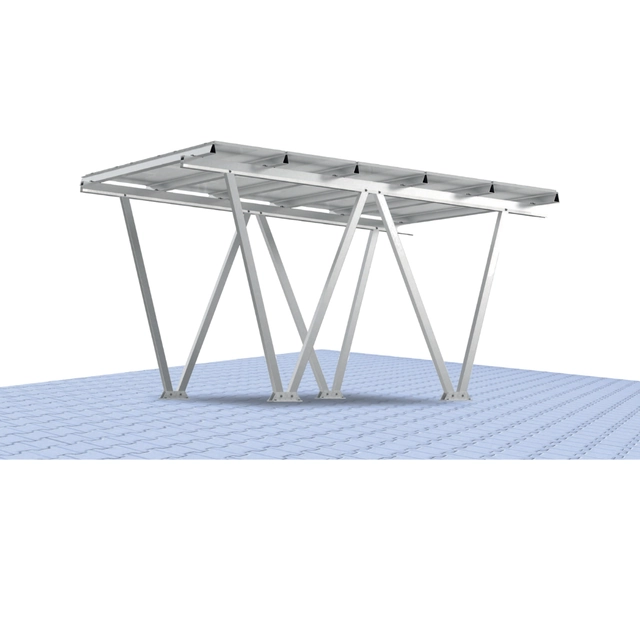 Photovoltaic carport - Solar shed 2 cars