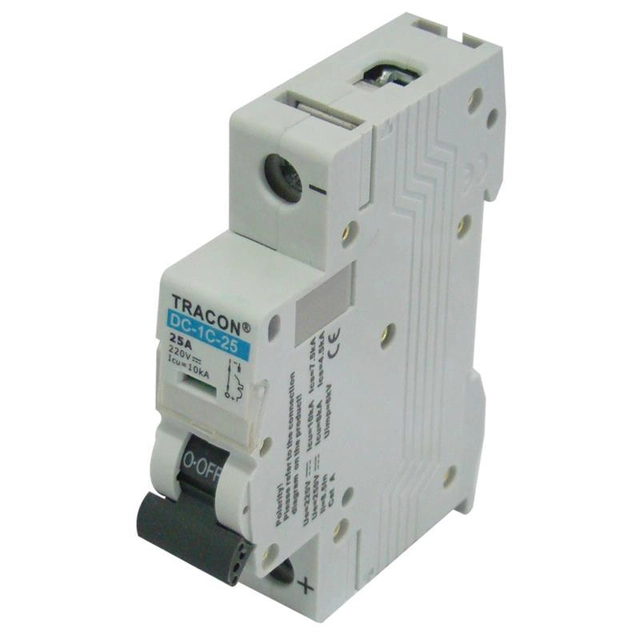 Photovoltaic circuit breaker 1P C06 DC Tracon