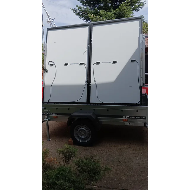 Photovoltaic trailer 8x355W, mobile solar power plant, flexible energy source