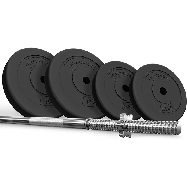 PHYSIONIC Lifting set with weights 15 kg,