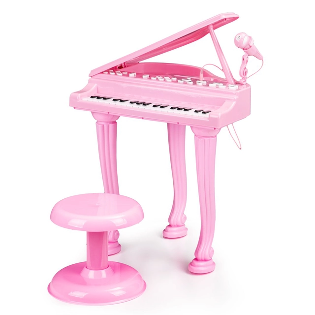 Piano órgão teclado piano com microfone mp3
