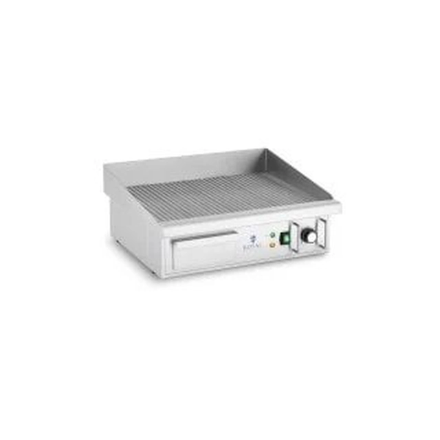 Piastra grill - 550 x 350 mm - Royal Catering - scanalata - 3000 IN ROYAL CATERING 10012007 RCPG 47