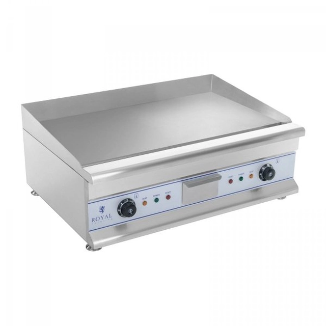 Piastra grill - 60 cm - liscia - 2 x 3200 AT ROYAL CATERING 10010061 RCG 60