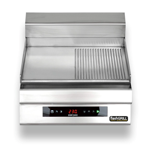 Piastra grill elettrica | regolabile | a coste lisce | Zernike | GE5060D1C