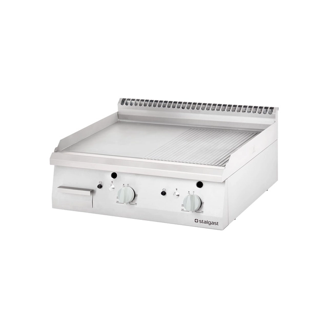 Piastra grill regolabile liscia e rigata 800 - G20