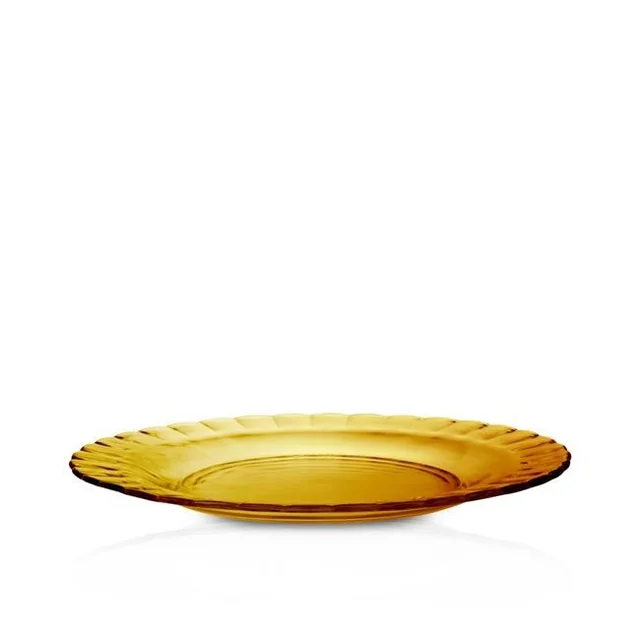 PICARDIE AMBER tányér narancssárga o230x(H)20mm