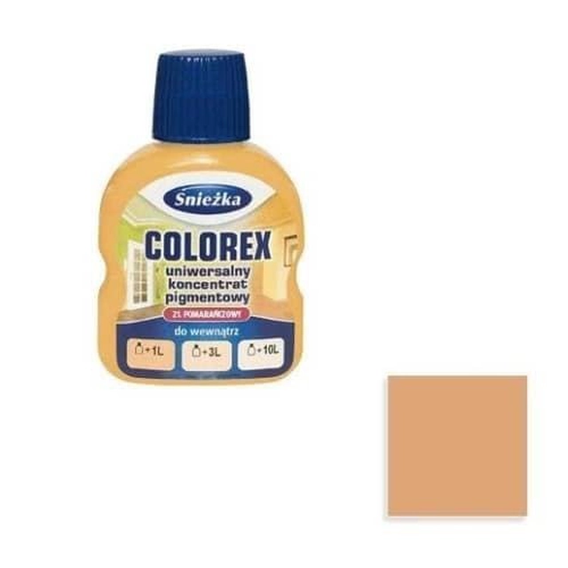 Pigment barwiący Śnieżka Colorex 100 ml pomarańczowy