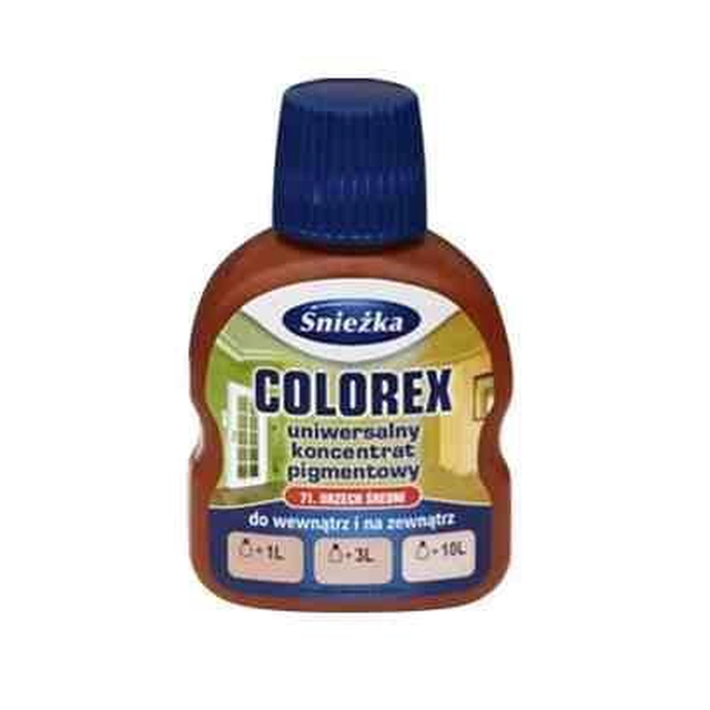 Pigmento colorante Śnieżka Colorex 100 ml marrone