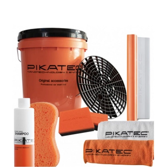 Pikatec bucket with accessories BASIC 15 pcs + advertising sign (180 004 000 012 / 15pcs)