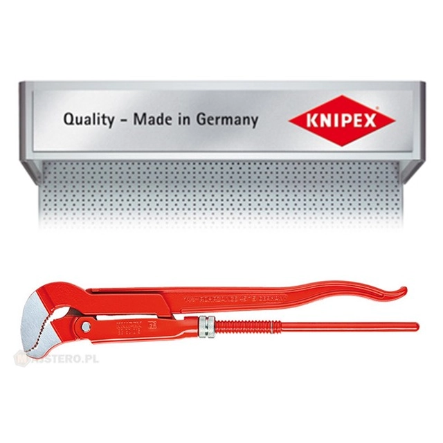 Pipe wrench with S-shaped jaws No. 83 30 KNIPEX®