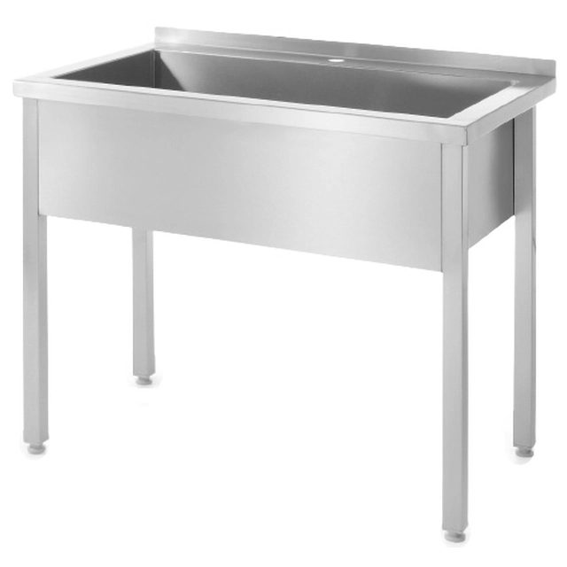 Piscina per catering in acciaio inossidabile Acciaio 60x60 Hendi 813294