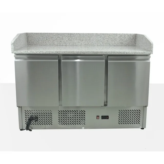 Pizza Cooling Table 3-Drzwiowy 1400x700x1100 Esl3852