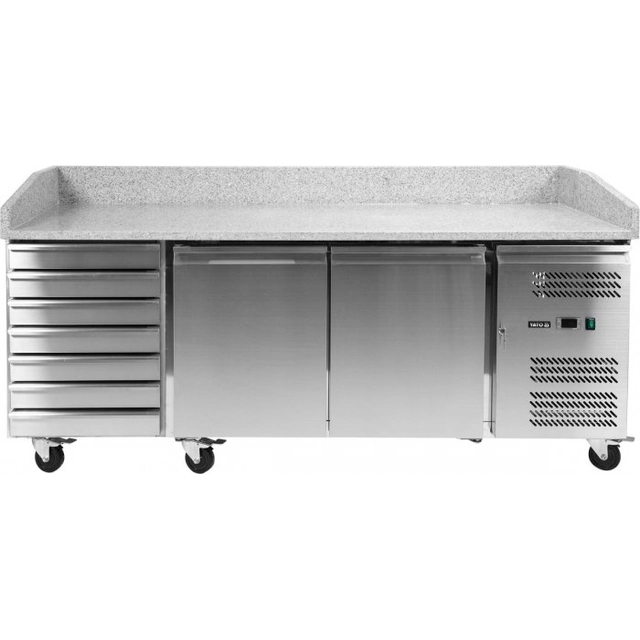 PIZZA COOLING TABLE 580L 7 YATO DRAWERS YG-05310 YG-05310