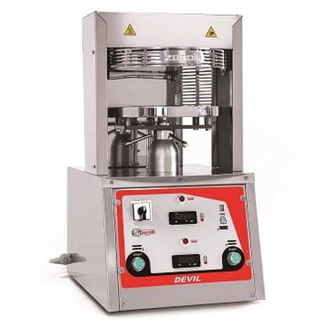 Pizza dough press | 33 cm | 400 pies/h | 3,6 kW | DEVIL 33 Resto Quality