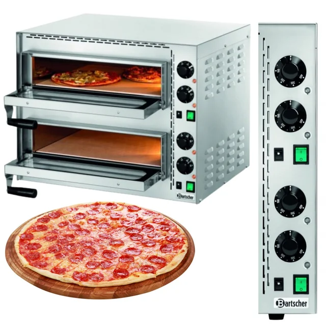 Pizza Oven 2x Pizza Ø35 cm Bartscher Glass 203535