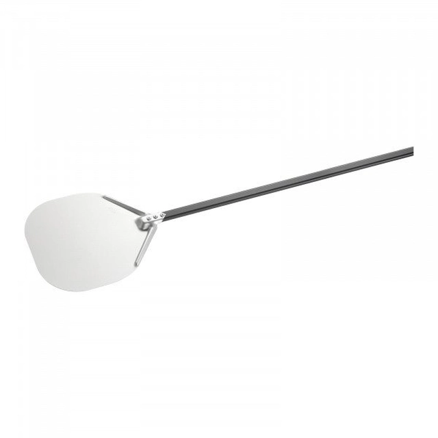 Pizza shovel - 36 x 36 cm - handle 120 cm - aluminum (anodized) GI.METAL 10450009 AF-37R/120