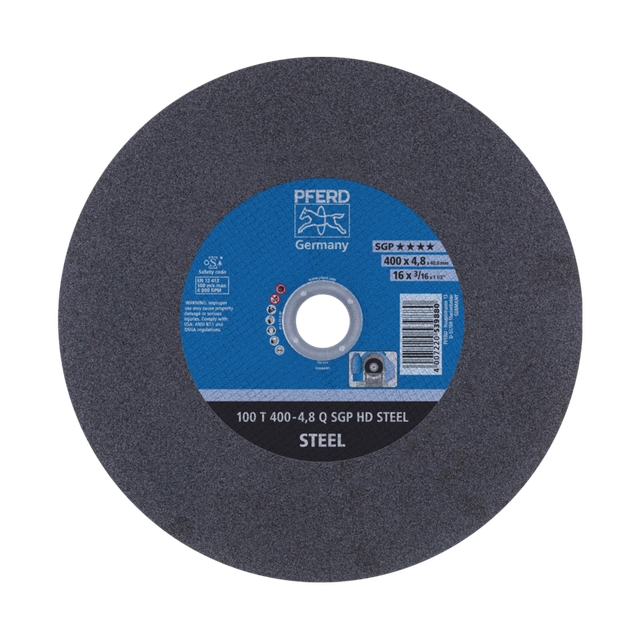 Pjovimo diskas PFERD 100 T400-4.8 Q SG HD Steel