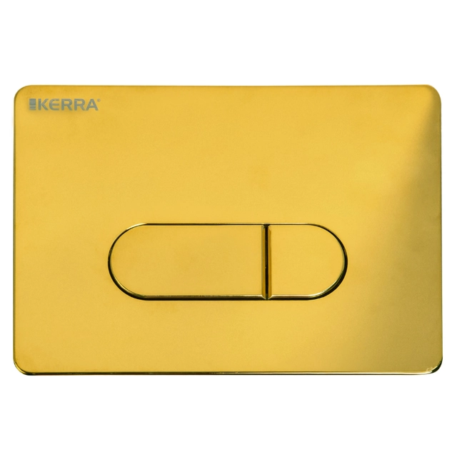 Placa de descarga para sanita Kerra Pacific Gold (fina)