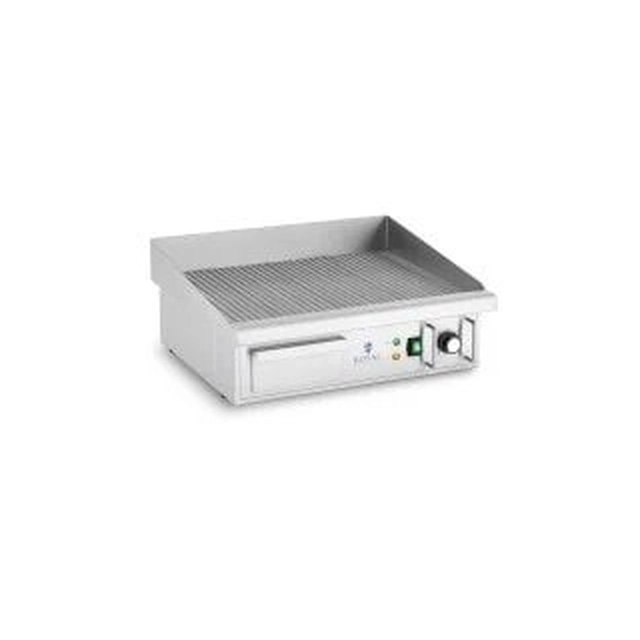 Placă grătar - 550 x 350 mm - Royal Catering - canelată - 3000 ÎN ROYAL CATERING 10012007 RCPG 47