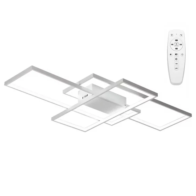 Plafonnier LED moderne + TÉLÉCOMMANDE APP660 Blanc