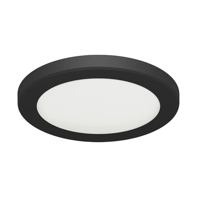 Plafonnier LED SMD OLGA LED C 18W NOIR CCT